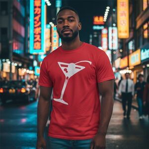 Billionaire Boys Club BBC‎ Martini Glass Tee Shirt Red Size XL